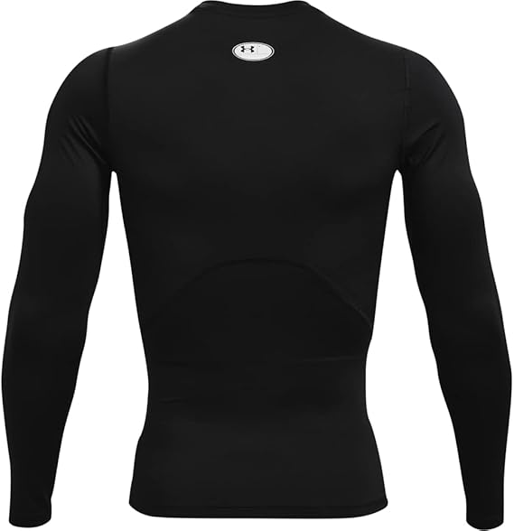 Under Armour Men’s HeatGear Compression Long Sleeve T-Shirt - Image 2